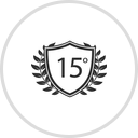 15 degrees ne