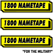 1800 Name Tape