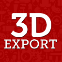 3D Export logo