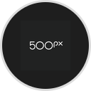 500px logo