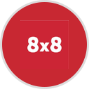 8x8, Inc. logo