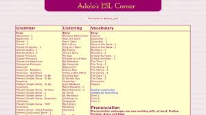 Adele's Corner