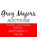 Greg Major's Auctions logo