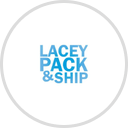 Lacey Pack And Ship logo