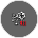 Laser Engraving 911 logo