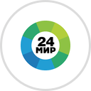 Мир 24 logo